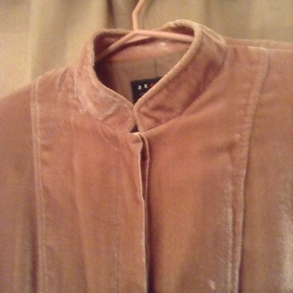 Vintage 90s Liz Claiborne velvet jacket - Picture 2 of 5